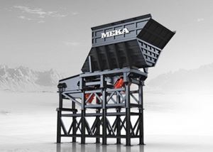 Meka Pan Feeders With Grizzly Scalper