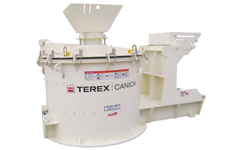Terex Canica VSI Vertical Shaft Impactor Crushers